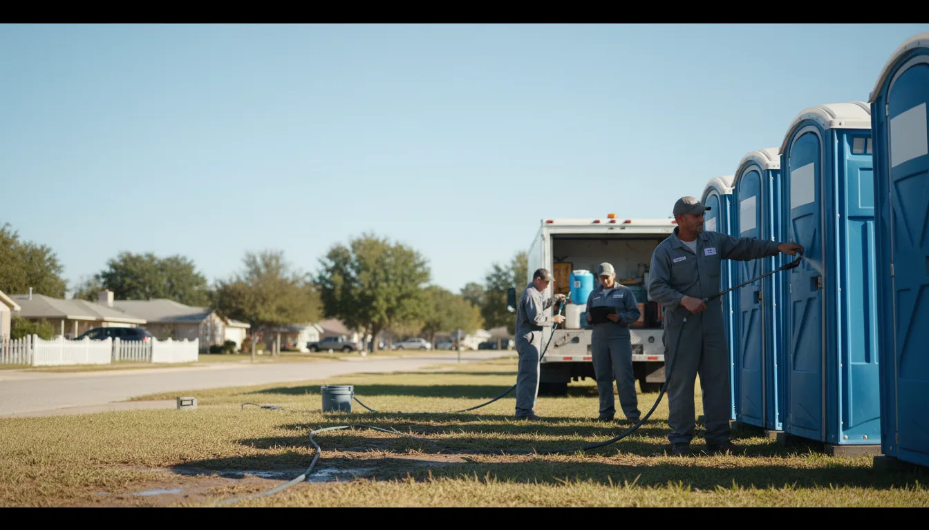 Long-Term Portable Toilet Rental in Tell City, IN near me
